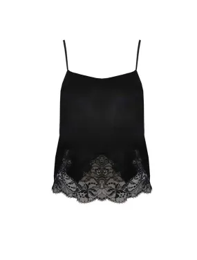 Signature Silk Camisole - Black