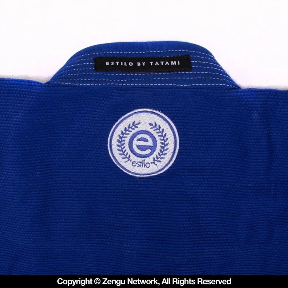 Tatami "Estilo 6.0" BJJ Gi - Blue/Silver