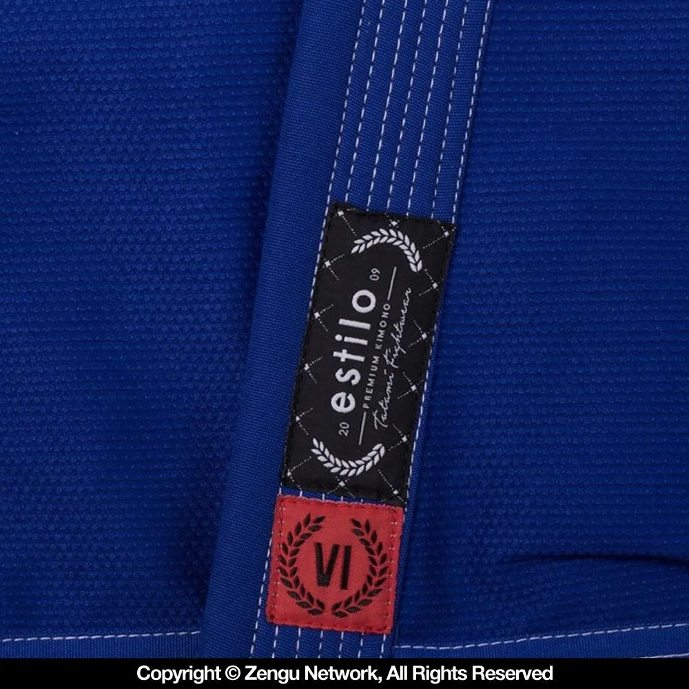 Tatami "Estilo 6.0" BJJ Gi - Blue/Silver