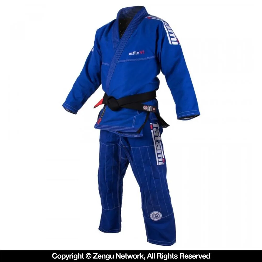 Tatami "Estilo 6.0" BJJ Gi - Blue/Silver