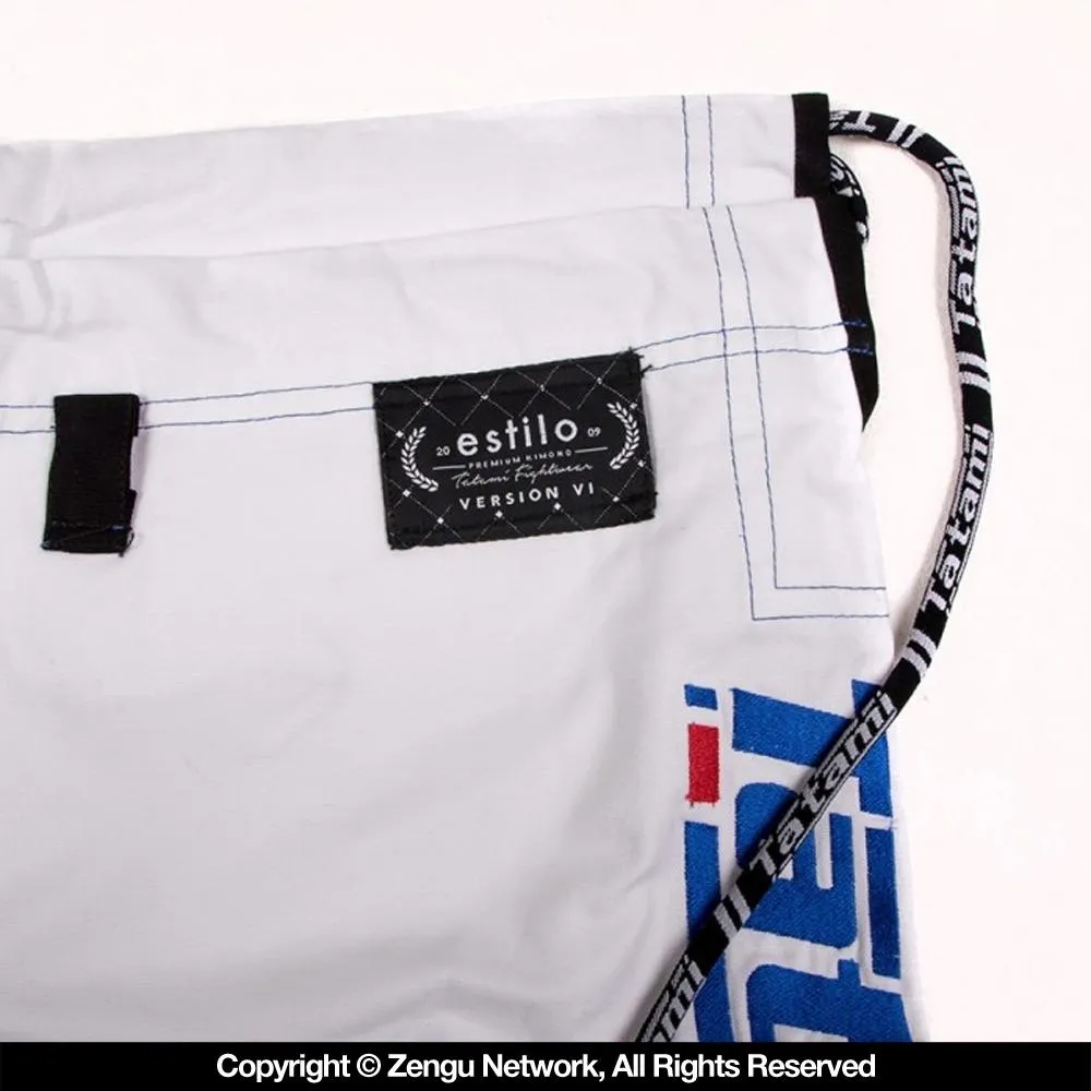 Tatami "Estilo 6.0" Women's BJJ Gi - White/Blue
