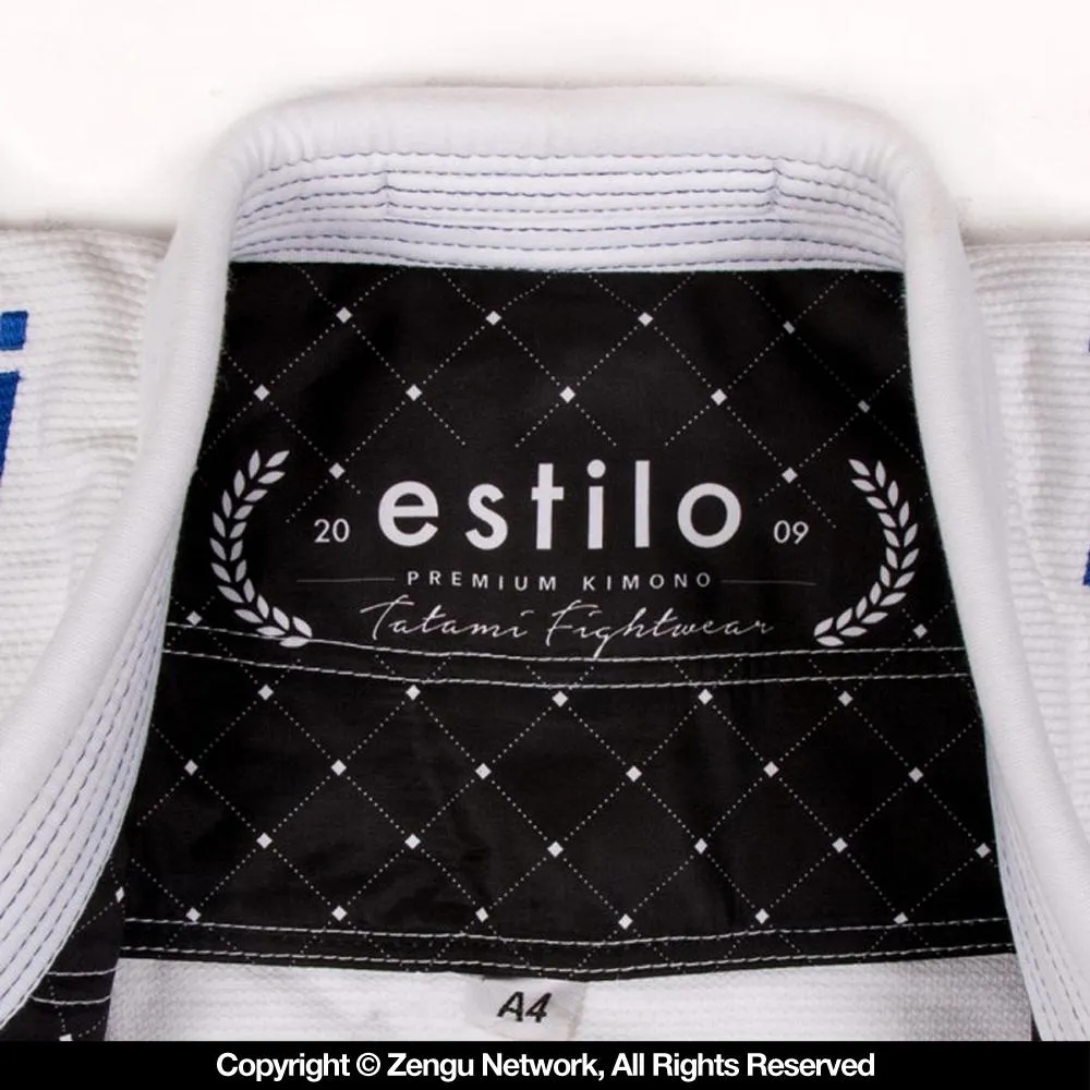 Tatami "Estilo 6.0" Women's BJJ Gi - White/Blue
