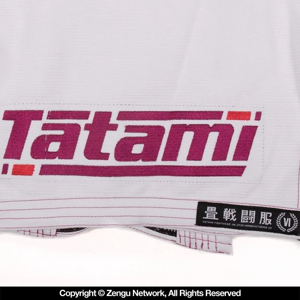 Tatami "Estilo 6.0" Women's BJJ Gi - White/Pink