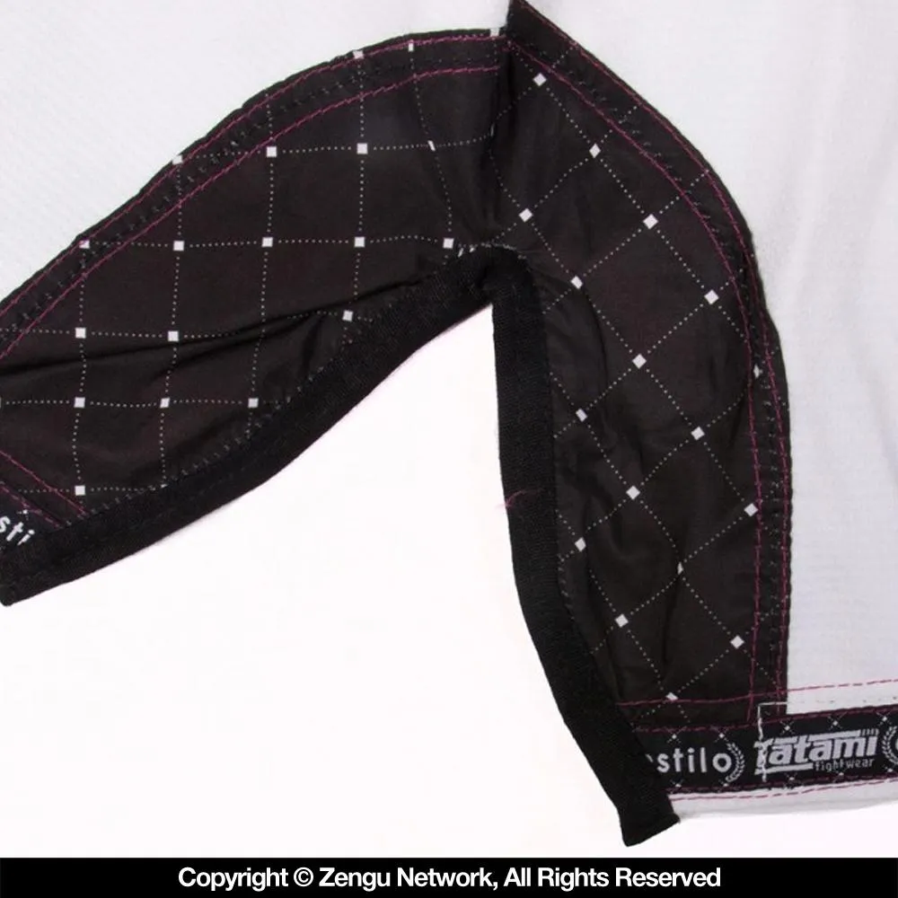 Tatami "Estilo 6.0" Women's BJJ Gi - White/Pink