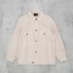 Vetra Twill Bomber Jacket Style 8030 - Pearl