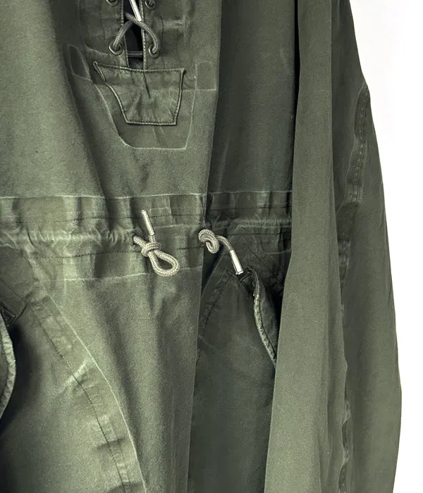 visvim/CHINOOK PONCHO 3L DMGD (OLIVE)