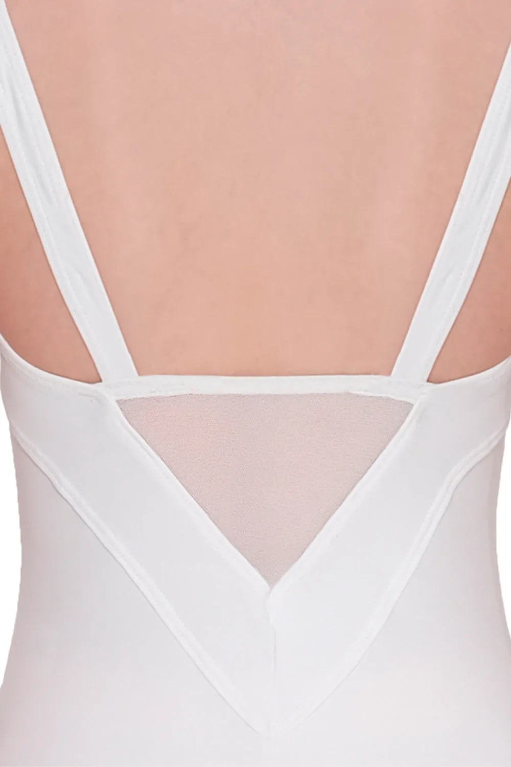 WEAR MOI CYPRES WOMEN MICROFIBER STRETCH TULLE TANK LEOTARD