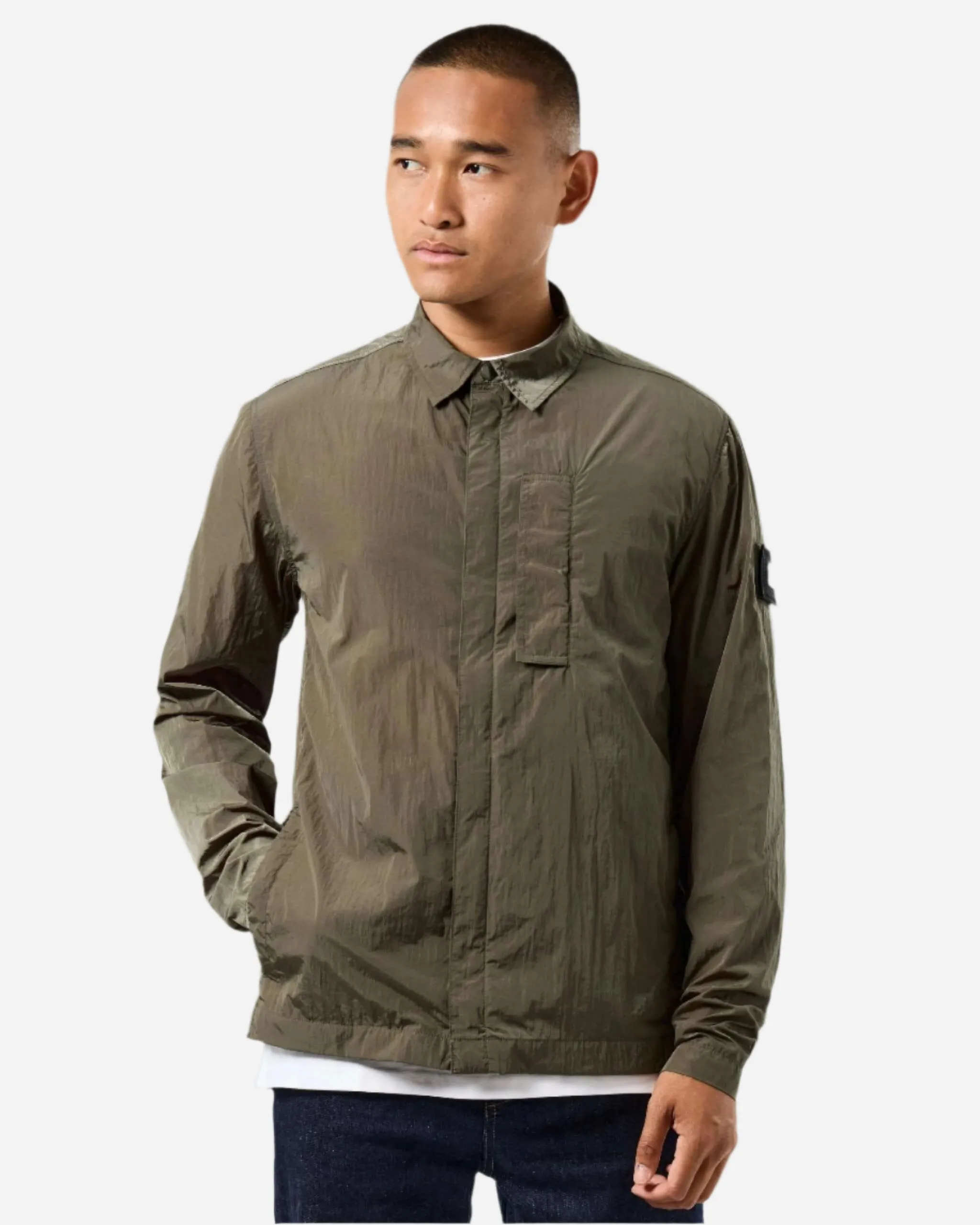 Weekend Offender PORTER Overshirt Castle Green