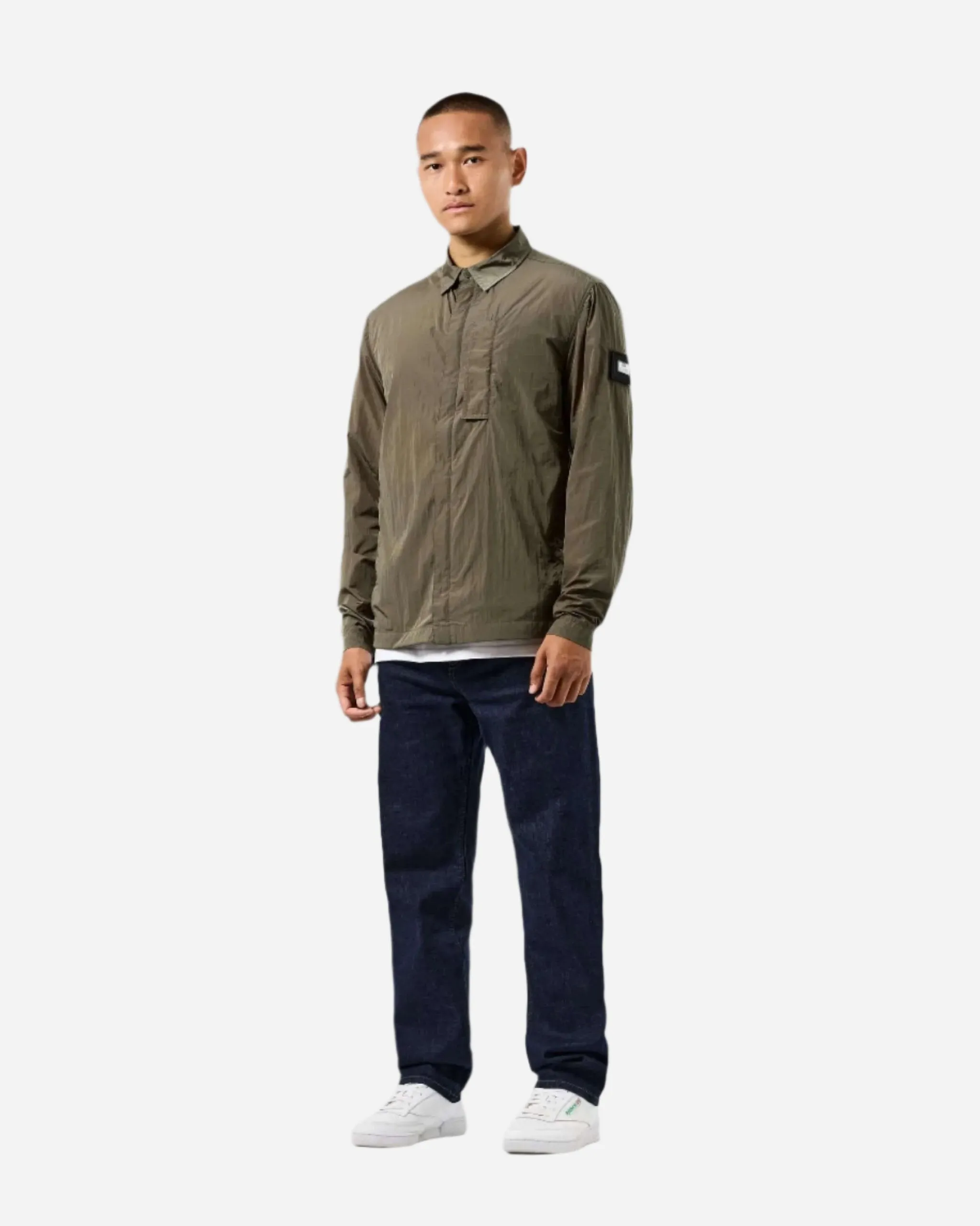 Weekend Offender PORTER Overshirt Castle Green