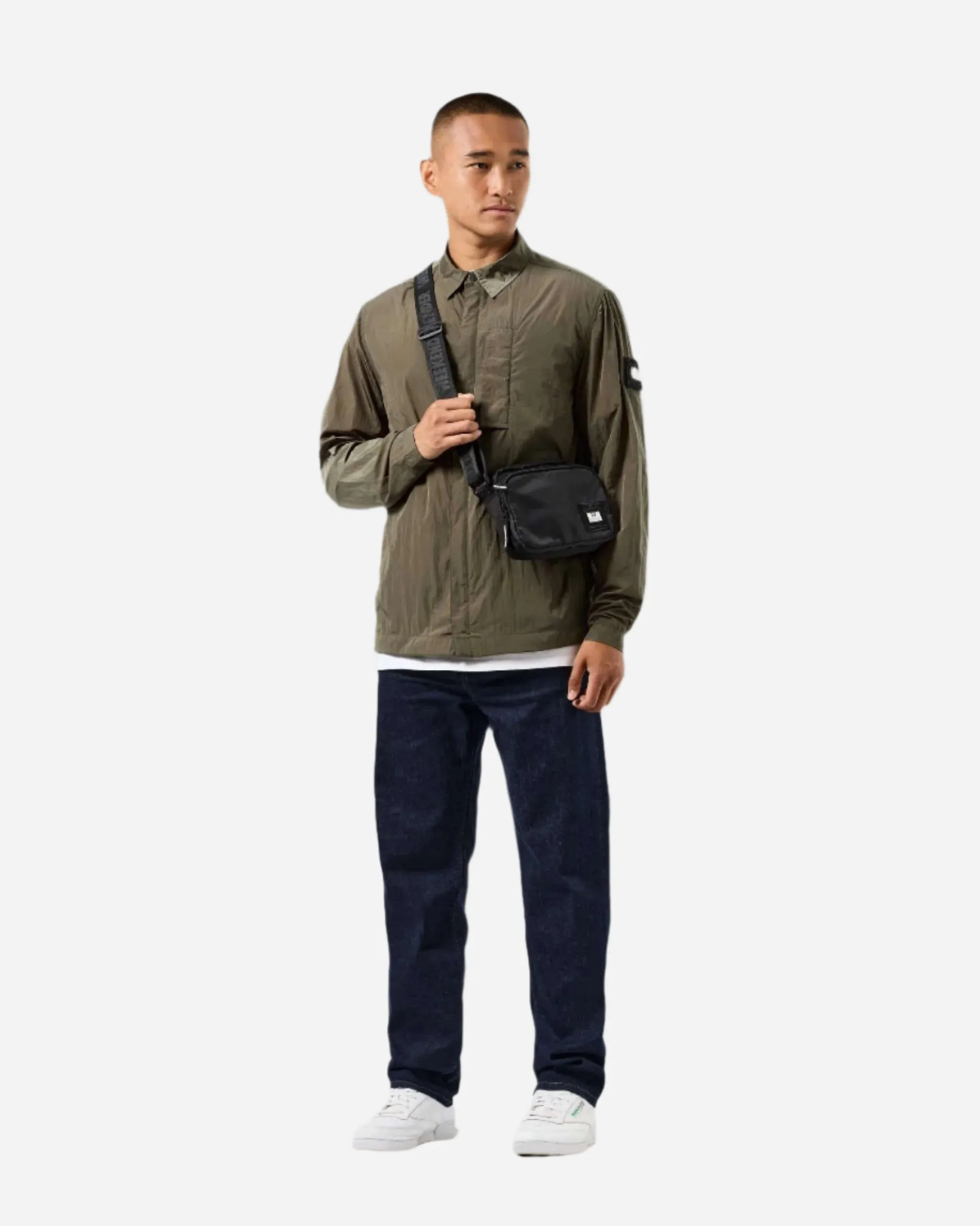 Weekend Offender PORTER Overshirt Castle Green