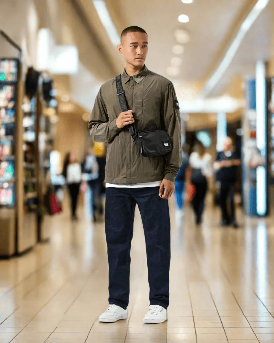 Weekend Offender PORTER Overshirt Castle Green