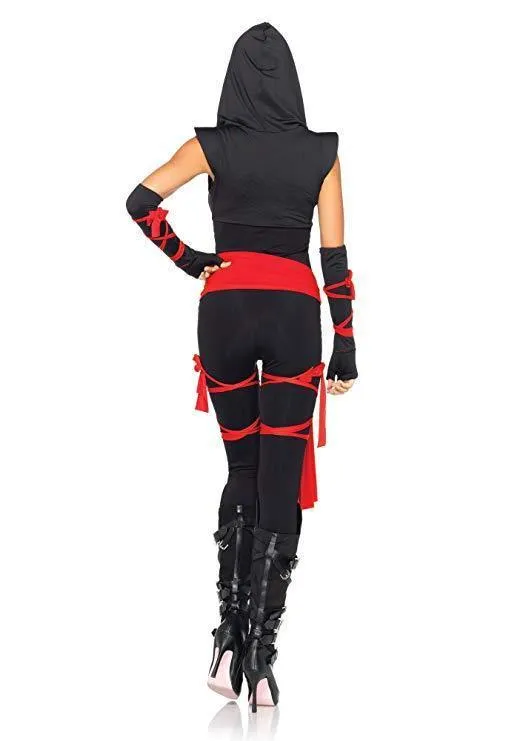 Women's Deadly Ninja Costume Warrior Ninja Halloween Cosplay Costume